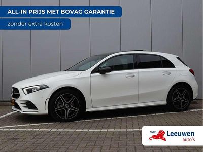 Wit Occasion 2022 Mercedes A250 AMG line Hatchback | € 29.995 (Eerlijke prijs)