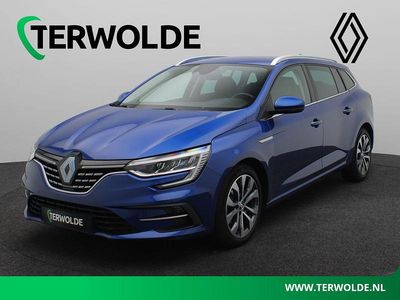 Blauw Gebruikt 2023 Renault Mégane GrandTour Techno Stationwagen | € 24.340