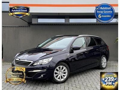Occasion Peugeot 308 SW 110 PK (80 kW) 2017 Blauw Stationwagen