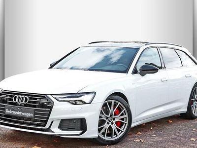 tweedehands Audi A6 Avant 55 Tfsi-e Quattro S-LINE (270kW/367pk) ** MATRIX, VIRTUAL, LEDER, PANORAMA, TREKH, 20-inch LMV, ACC, ** UNFALLFREI ** ** INFORMEER OOK NAAR ONZE AANTREKKELIJKE FINANCIAL-LEASE TARIEVEN **