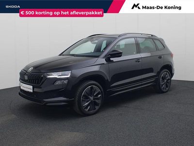 Zwart Gebruikt 2025 Skoda Karoq SportLine SUV | € 41.440 (Iets duurder)