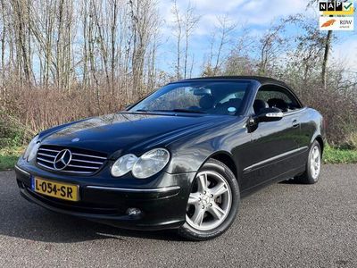 tweedehands Mercedes 200 CLK-KLASSE CabrioletK. Avantgarde Navi Pdc Leder