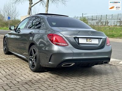 tweedehands Mercedes C180 AMG Sport Edition, Pano, Dealer onderhouden