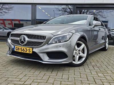 tweedehands Mercedes CLS400 AMG LINE + HARMAN KARDON + LEER + LED + 360 CAMERA