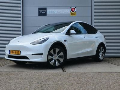 Wit Gebruikt 2021 Tesla Model Y Long Range AWD SUV | € 33.900 (Eerlijke prijs)