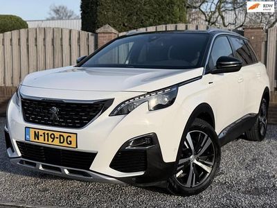 Wit (metallic) Occasion 2018 Peugeot 5008 GT-line MPV | € 17.995 (Goede deal)