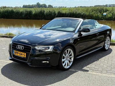 Occasion Audi A5 Cabriolet S-Line 2016 Zwart Cabriolet