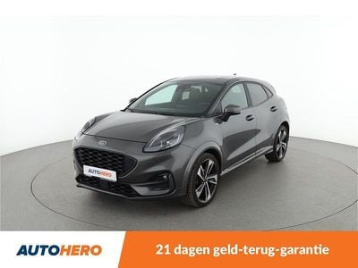 Zwart (metallic) Gebruikt 2021 Ford Puma ST-Line X SUV | € 20.449 (Goede deal)