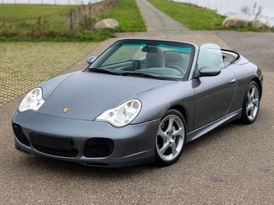 Zilver Gebruikt 2003 Porsche 911 Carrera 4 Cabriolet Cabriolet | € 27.649