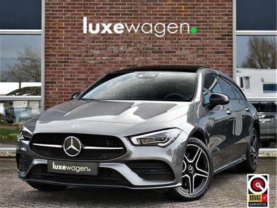 tweedehands Mercedes CLA250 Shooting Brake e AMG Pano Burm Night Camera