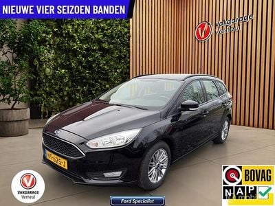 Occasion Ford Focus 125 PK (91 kW) 2017 Zwart Stationwagen