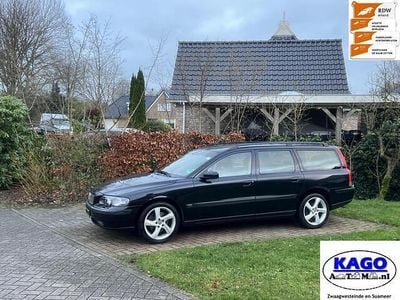Zwart (metallic) Gebruikt 2004 Volvo V70 Stationwagen | € 3.750 (Super prijs)