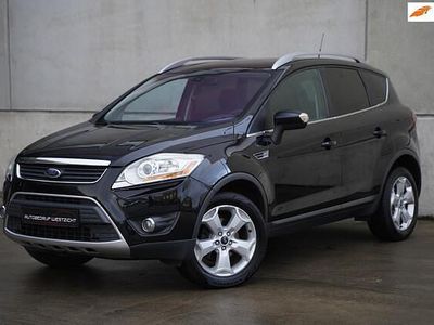 Zwart (metallic) Occasion 2009 Ford Kuga Titanium SUV | € 7.999 (Iets duurder)
