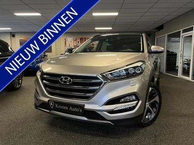 tweedehands Hyundai Tucson 1.6 T-GDi Premium 4WD / Panoramadak / Leer met klima / Stuurverwarming / BLIS / Full LED / Camera etc - Trekhaak -