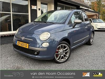 Blauw (metallic) Gebruikt 2010 Fiat 500 Cabriolet | € 4.999 (Eerlijke prijs)