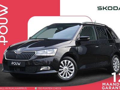 Occasion Skoda Fabia Ambition 95 PK (69 kW) 2021 Zwart Stationwagen