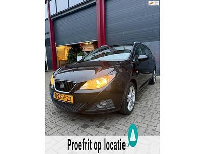Zwart (metallic) Gebruikt 2010 Seat Ibiza ST Reference Stationwagen | € 4.150 (Eerlijke prijs)