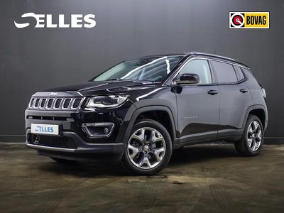 Zwart (metallic) Occasion 2018 Jeep Compass Limited SUV | € 18.695 (Eerlijke prijs)