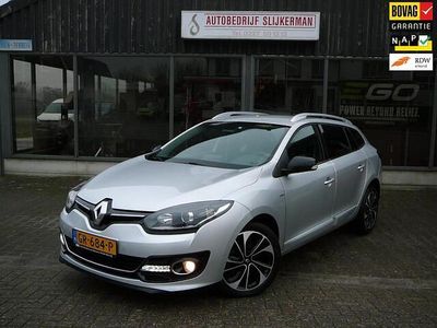 Occasion Renault Mégane GrandTour Bose Edition 116 PK (85 kW) 2015 Grijs (metallic) Stationwagen
