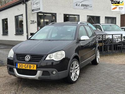 Zwart Occasion 2008 VW Polo Cross Hatchback | € 3.999 (Iets duurder)
