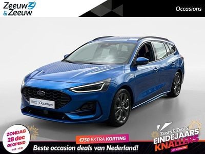 Blauw Gebruikt 2023 Ford Focus ST-Line Stationwagen | € 21.330 (Goede deal)