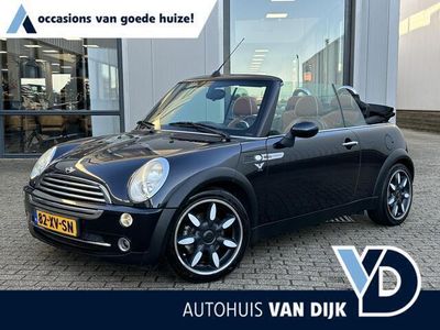 tweedehands Mini One Cabriolet 1.6 Sidewalk | NL-auto/NAP/Leder/Sportstoelen/17-i