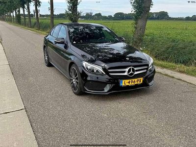 Zwart Gebruikt 2017 Mercedes C300 AMG Sedan | € 16.500