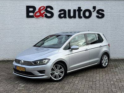 tweedehands VW Golf Sportsvan 1.4 TSI Highline Cruise control Stoelverwarming Parkeer sensors V+A Leder inter.