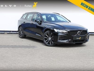 Zwart Gebruikt 2024 Volvo V60 Plus Stationwagen | € 43.840 (Super prijs)