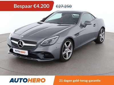 Grijs Gebruikt 2016 Mercedes SLC180 AMG line Cabriolet | € 23.249