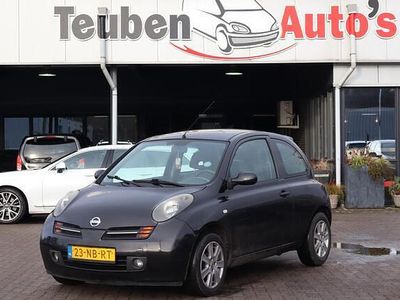 Occasion Nissan Micra Tekna 80 PK (58 kW) 2003 Zwart Hatchback