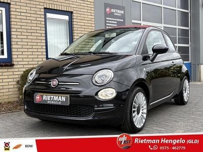 Zwart Gebruikt 2016 Fiat 500C Pop Star Cabriolet | € 9.500 (Eerlijke prijs)