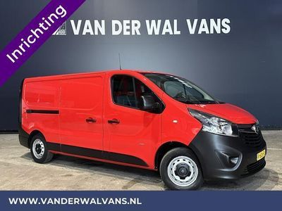 tweedehands Opel Vivaro 1.6 CDTI 120pk L2H1 inrichting Euro6 Airco | Navigatie | Cruisecontrol | LED Parkeersensoren, Bijrijdersbank