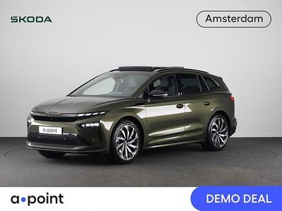 Groen Gebruikt 2025 Skoda Enyaq iV Business Line SUV | € 48.949 (Duur)