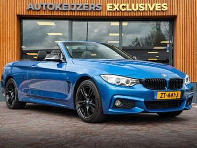 tweedehands BMW 428 4-SERIE Cabrio i xDrive High Executive M Pakket Leer Memory Navi Stoelverw. 18''LM