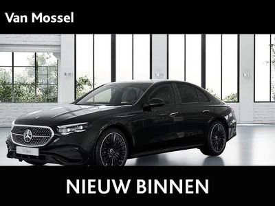 Zwart Nieuw 2025 Mercedes E400 AMG line Sedan | € 108.431