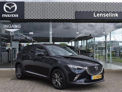 tweedehands Mazda CX-3 2.0 SKYACTIV-G 120pk GT-M | Apple Carplay | Trekhaak | Half leder | LED | Head-up display | Keyless entry | Incl. BOVAG garantie etc..