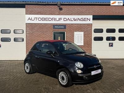 Zwart Occasion 2013 Fiat 500C Lounge Cabriolet | € 5.750 (Eerlijke prijs)