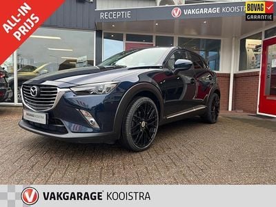 Blauw (metallic) Gebruikt 2017 Mazda CX-3 SUV | € 17.450 (Eerlijke prijs)