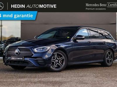 tweedehands Mercedes E200 E-Klasse EstateAutomaat Business Solution AMG | Premium Plus Pakket | Nightpakket | Distronic+ | Panoramadak | Head-Up | Burmester Audio | Keyless-Go | Multibeam LED