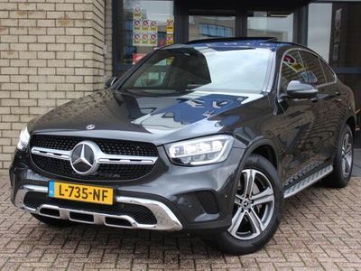 tweedehands Mercedes 200 GLC-KLASSE Coupé4 Matic Luxury-SCHUIFDAK-DODEHOEK-NAVI-ILS-COMPLEET