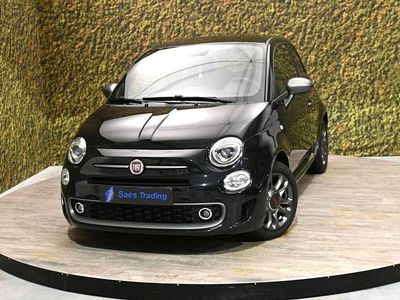 Zwart, metallic lak Occasion 2019 Fiat 500 Sport Hatchback | € 12.350 (Iets duurder)