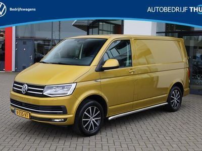 tweedehands VW Transporter 2.0 TDI L1H1 Highline 110KW/150PK DSG, Exclusive edition, LED verlichting, navigatie, 17" lmv cascavel, style pakket, highline, ACC cruise control, achterdeuren met ruit, executive plus, navigatie, alarm, comfortstoelen, side bars,