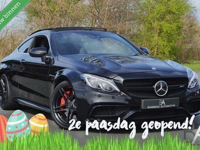 tweedehands Mercedes S63 AMG C-KLASSE CoupéAMG|pano|Burmester|H-up|ACC|lane