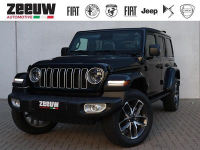 Nieuw Jeep Wrangler Unlimited Sahara 380 PK (279 kW) 2025 Zwart SUV