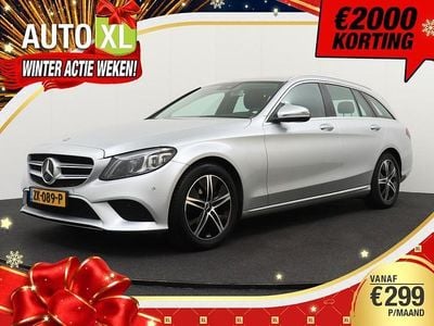 Grijs Gebruikt 2019 Mercedes C200 Business Stationwagen | € 17.940 (Super prijs)