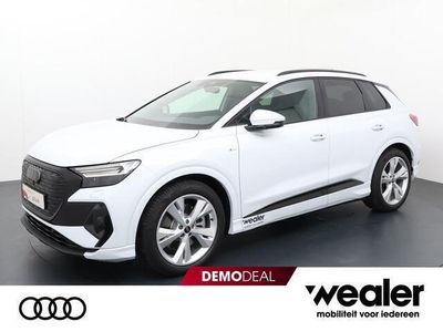 tweedehands Audi Q4 e-tron 40 S edition 77 kWh | Zwart Optiek Pakket | Privac