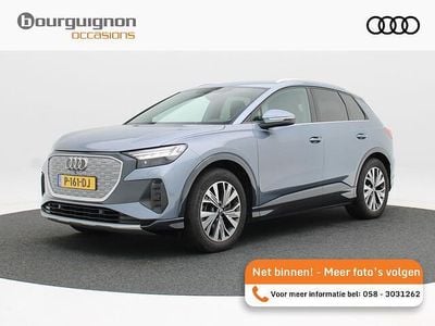 Blauw (metallic) Gebruikt 2022 Audi Q4 e-tron Advanced Plus SUV | € 30.850 (Eerlijke prijs)