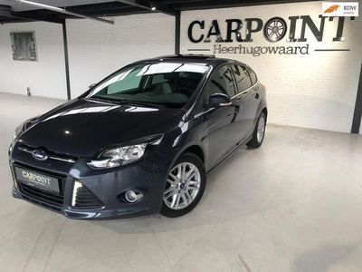 tweedehands Ford Focus 1.6 EcoBoost Titanium 150PK 2013 Schuifdak Camera Keyless entry Half Leer Cruise Clima