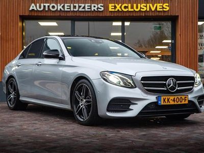 tweedehands Mercedes E200 AMG Panodak Widescreen Burmester Ambient Memory Camera